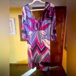 Bold Print Tunic / Minidress